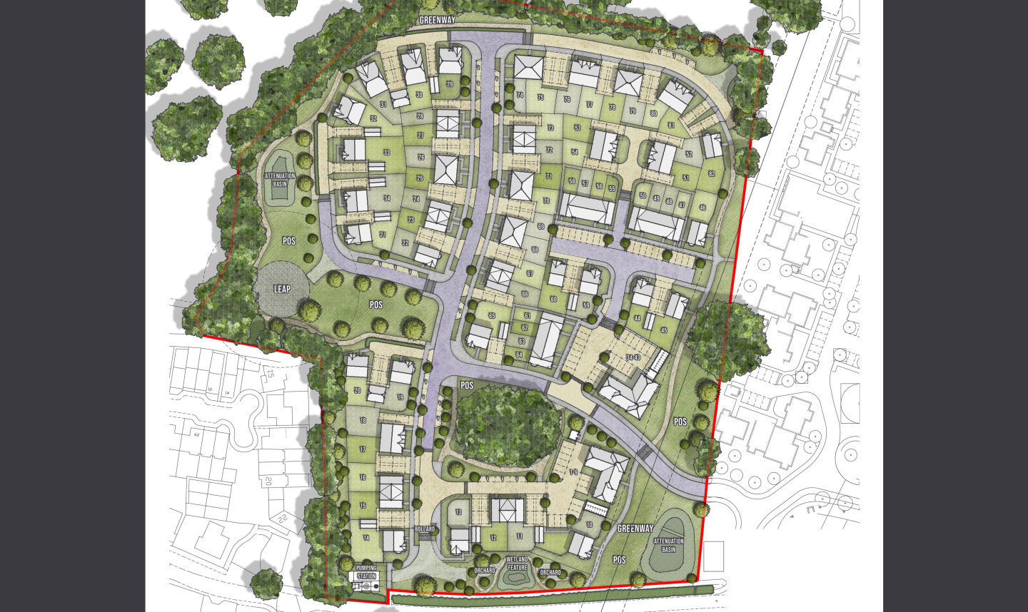 Rowlands Castle Road, Site Plan 2