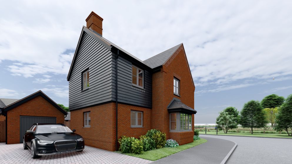 House Type D (Rear)   Plot 72   Rev B